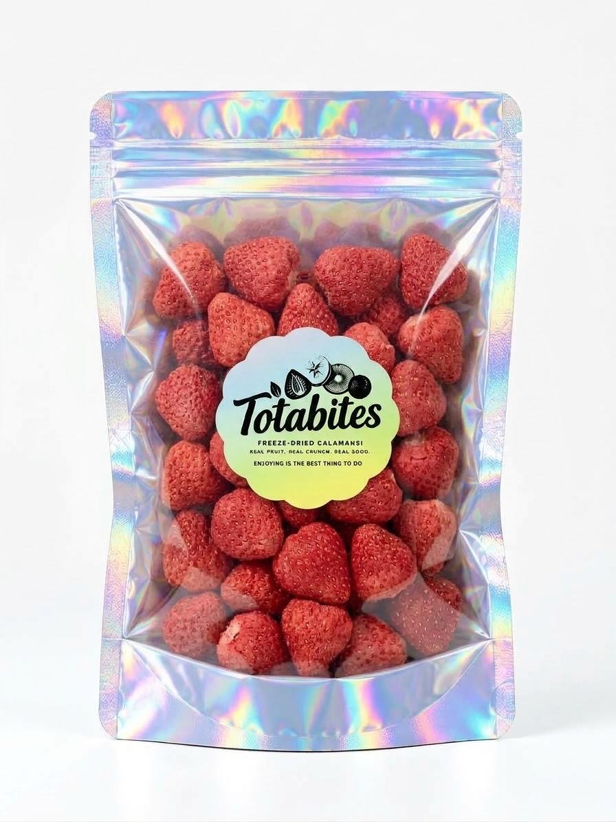 Whole Freeze-Dried Strawberries - No Sugar Added