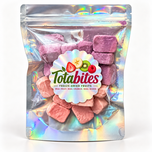 Freeze-Dried Blueberry Yogurt & Strawberry Ice Cream Mix
