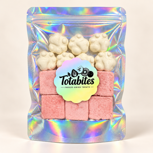 Freeze-Dried Strawberry & Milk Ice Cream Mix