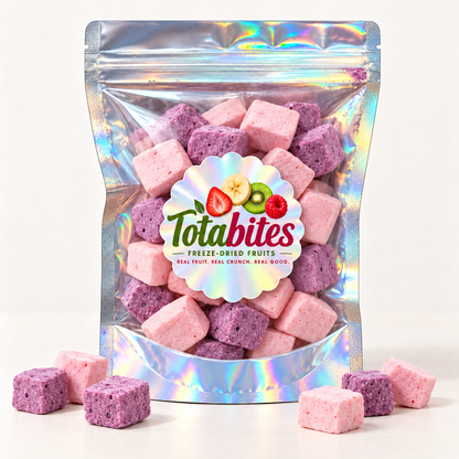 Freeze-Dried Blueberry Yogurt & Strawberry Ice Cream Mix