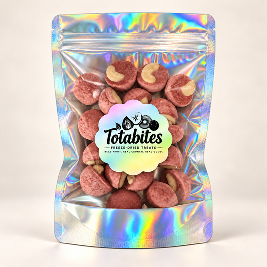 Freeze-Dried Strawberry Cashew Bites